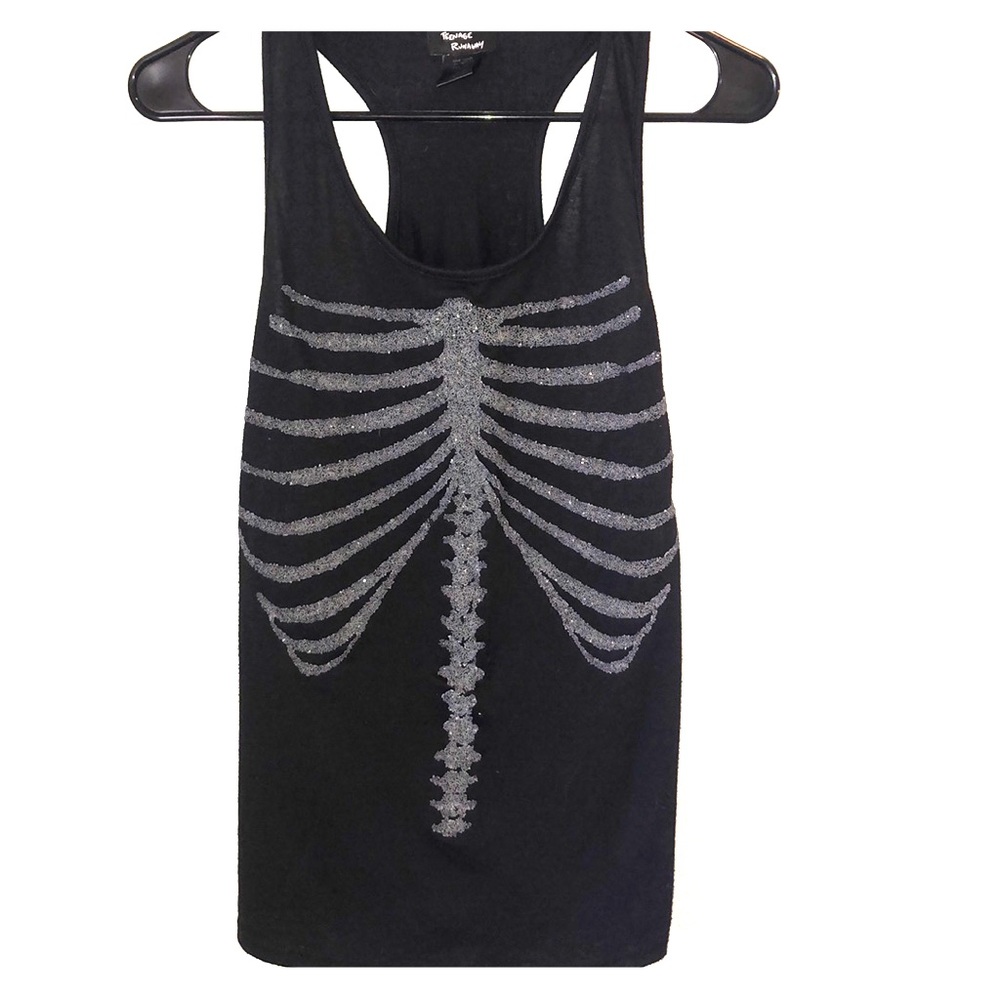 Rib cage tank top